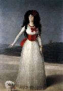 Francisco de goya y Lucientes The Duchess of Alba oil painting